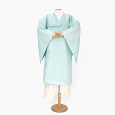 두루마기 대관복(하늘색)
