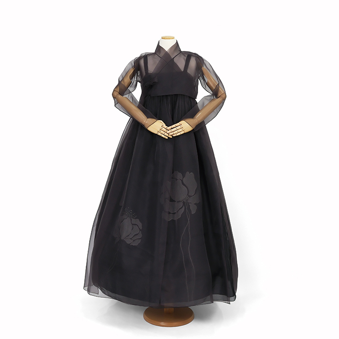 시스루 장미 점사복